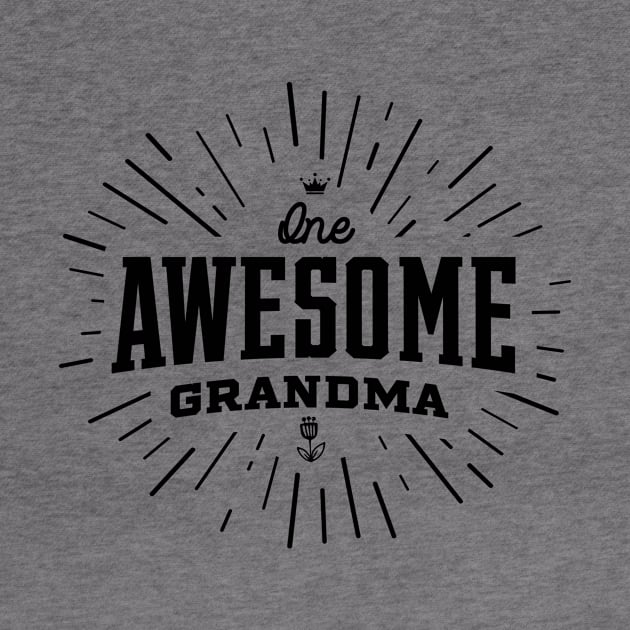 One Awesome Grandma Mother's Day by Diogo Calheiros